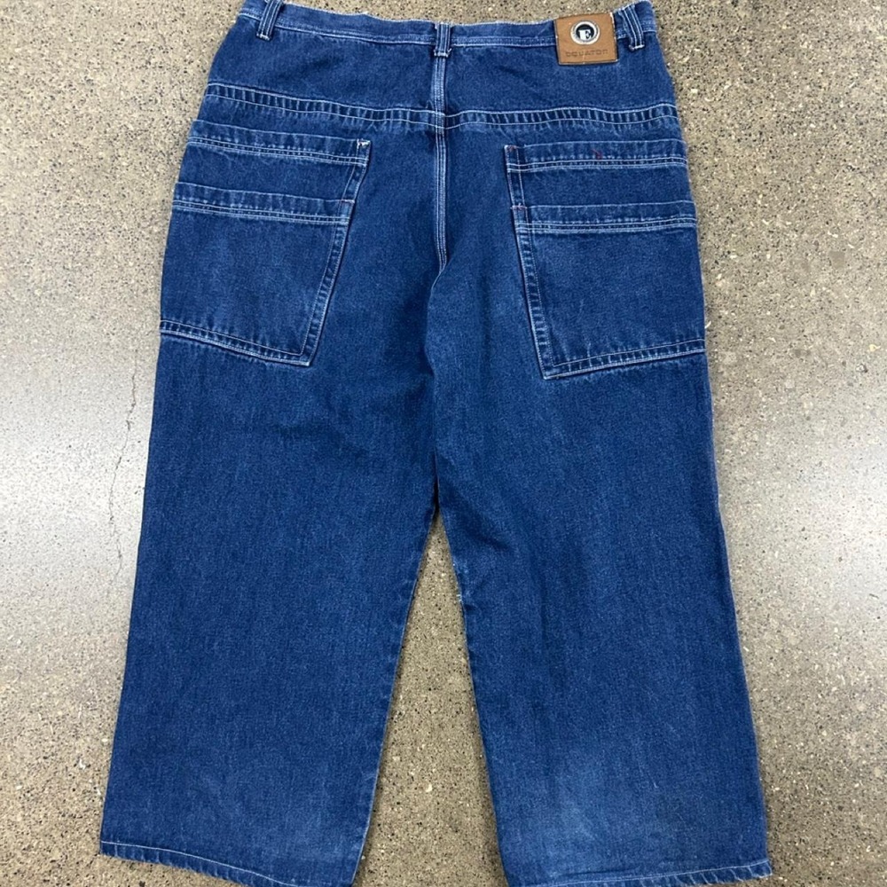 Vintage 90s JNCO Style Baggy Wide Leg Jeans (Size 36x28) Y2K Skate